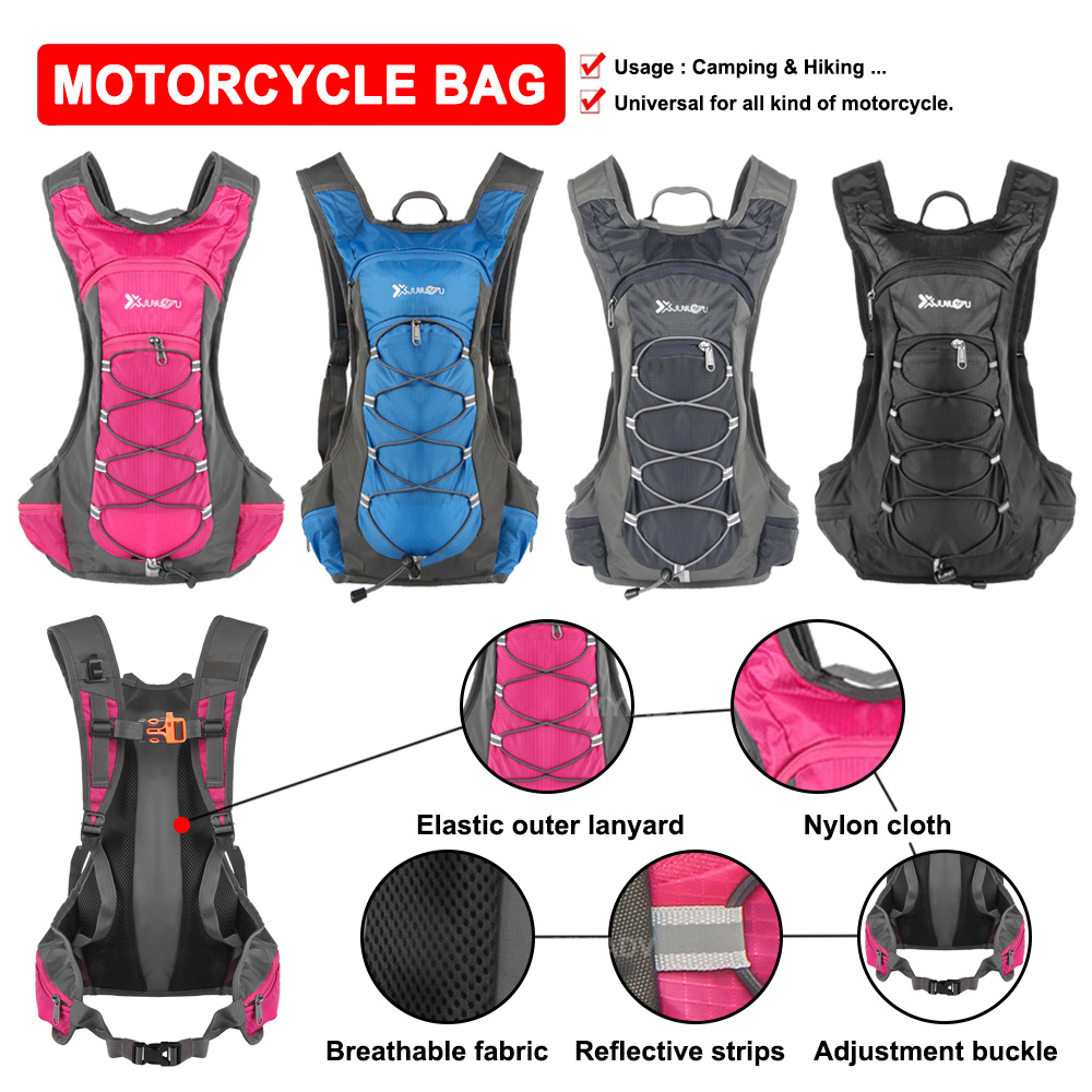 Cycling Commute Backpack - Mochila para motocicleta, mochila de almacenamiento