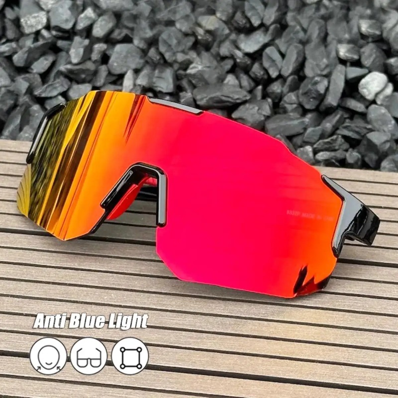 Cycling Zones - Gafas de sol cuadradas para ciclismo,