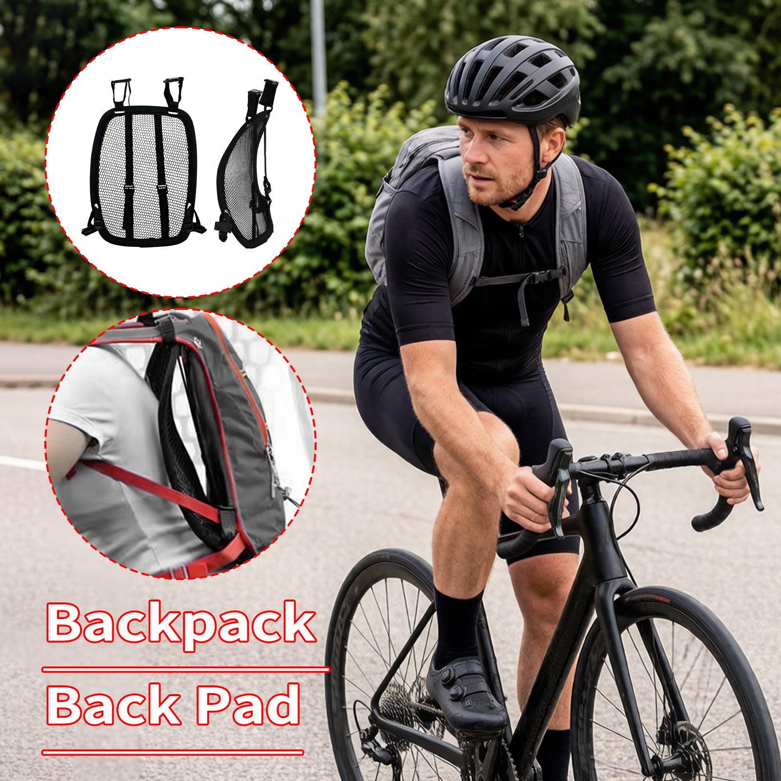 Cycling Commute Backpack - Espaciador de Malla Transpirable y Ajustable
