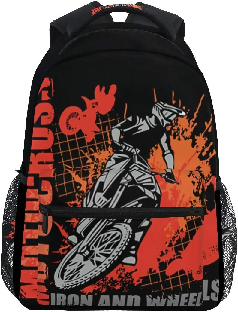 Cycling Commute Backpack - Mochila para motocicleta, mochila escolar para