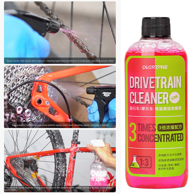 Grease Waterproof Bike - Limpiador de transmisión de bicicleta de