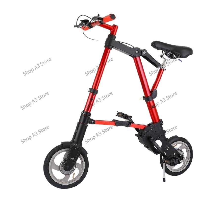 Cycling Commute Distance - Bicicleta Plegable Mini de 8 Pulgadas,