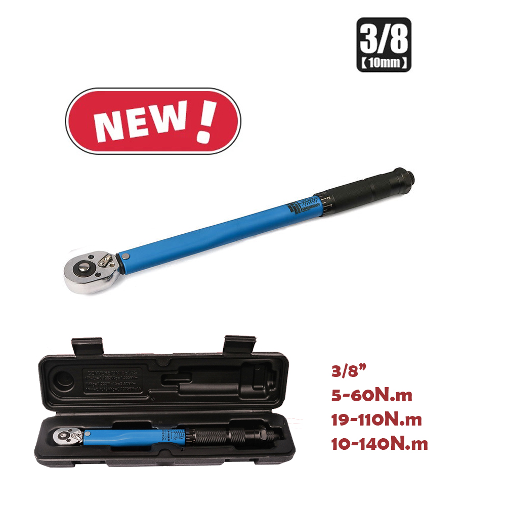Cycling Zones - 5-60/19-110/10-140N.m Llave dinamométrica bidireccional de 3/8