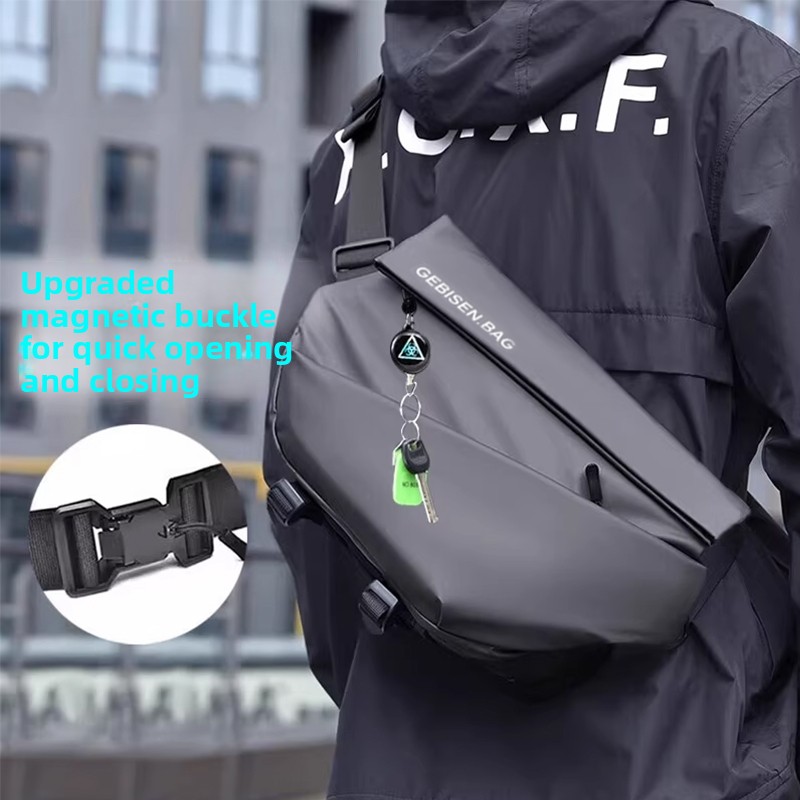 Cycling Commuting - Bolso cruzado con hebilla magnética para