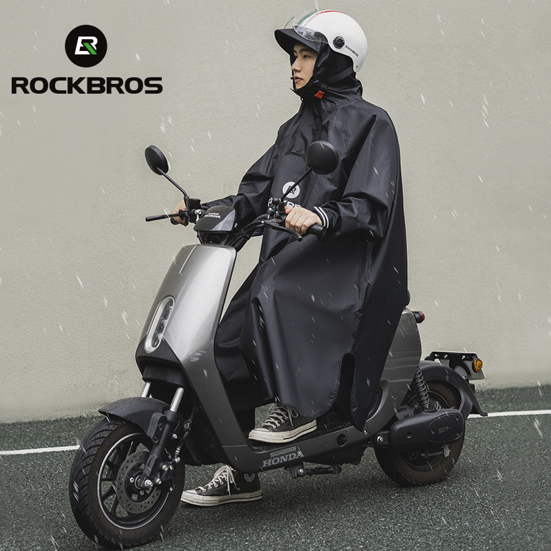 Cycling Commuter Rain Jacket - ROCKBROS Bicicleta Chaqueta Impermeable Capa de