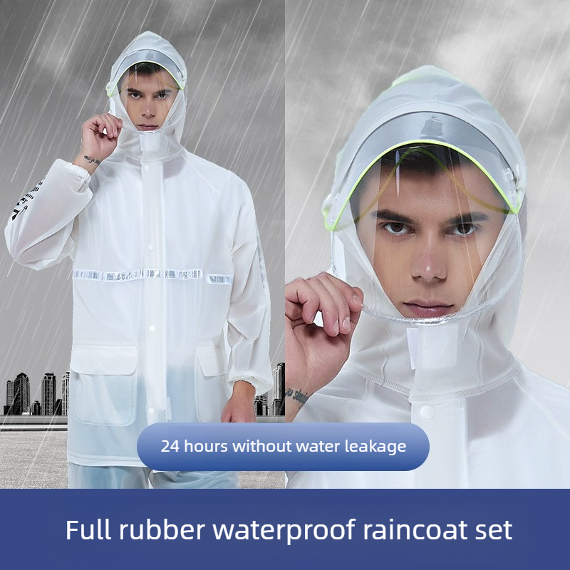 Traje Impermeable Reflectante  - Cycling Commuter Rain Jacket reseña y precio