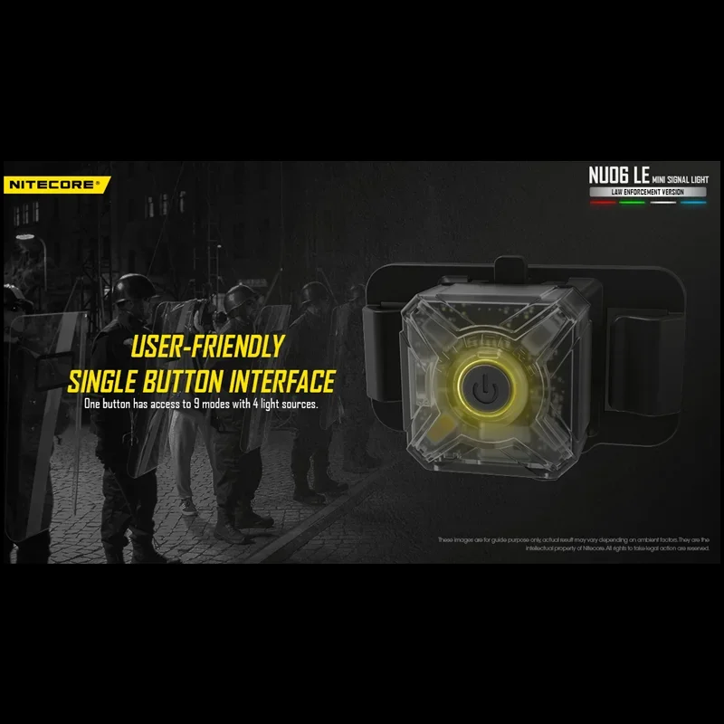 NITECORE NU06 LE luz de señal  - Cycling Commute Backpack reseña y precio