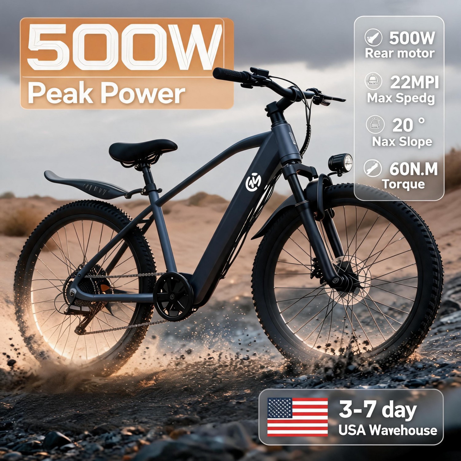 Bicicleta eléctrica todoterren - Commuting With Road Bike reseña y precio