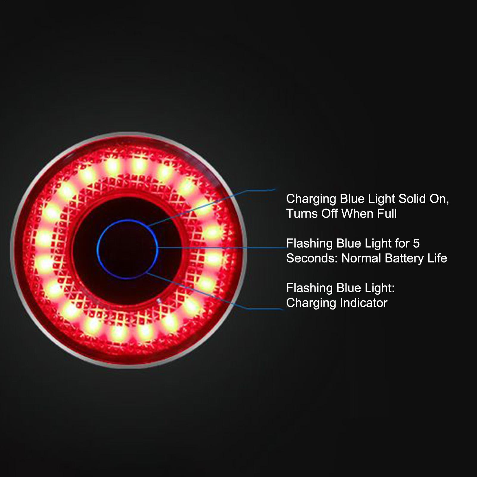 Luz trasera de bicicleta intel - Commuting With Road Bike reseña y precio