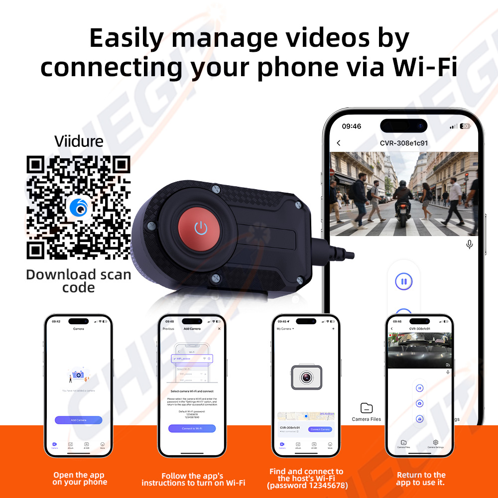Nueva Cámara DVR para Motocicl - Cycling Loop reseña y precio