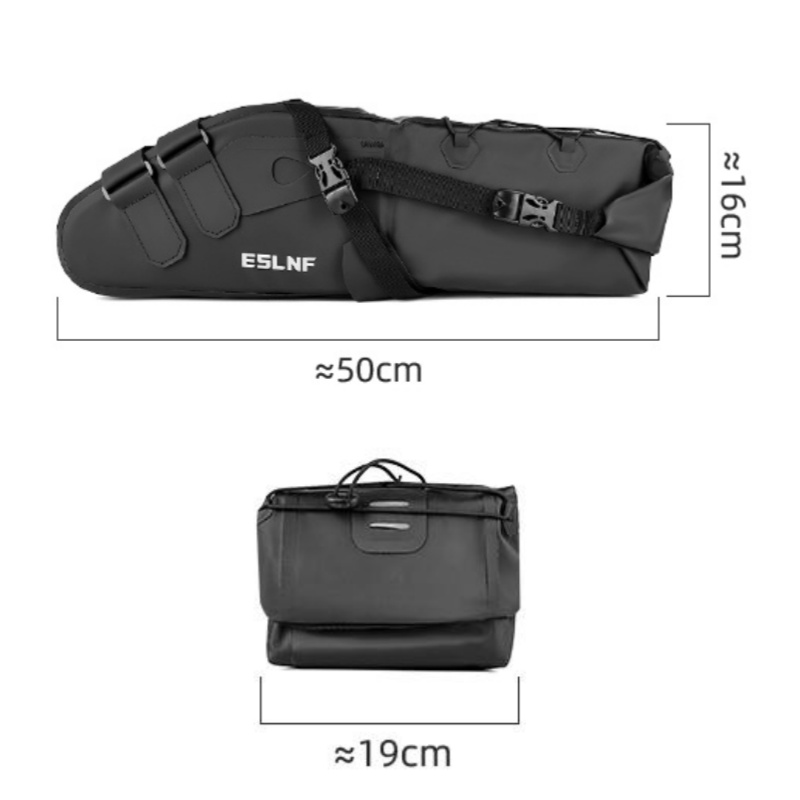 Bolsa de sillín reflectante e  - Cycling Commuter Backpack Waterproof reseña y precio