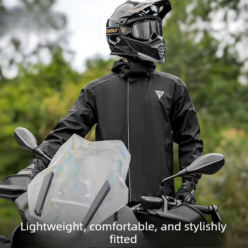 Traje Impermeable para Motocic - Cycling Commuter Rain Jacket reseña y precio