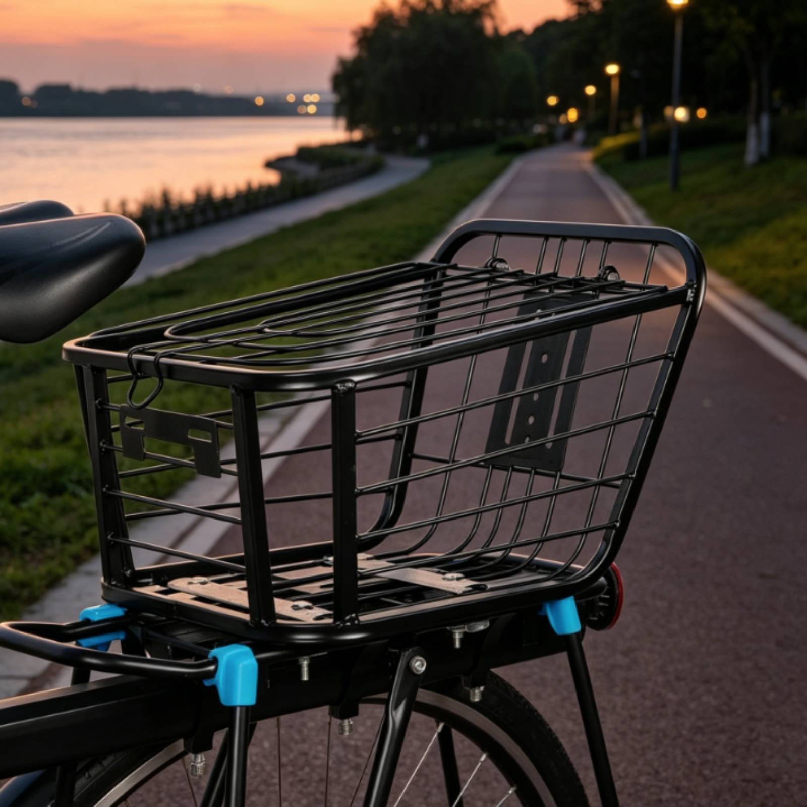 Cesta trasera plegable para bi - Cycling Commuting reseña y precio