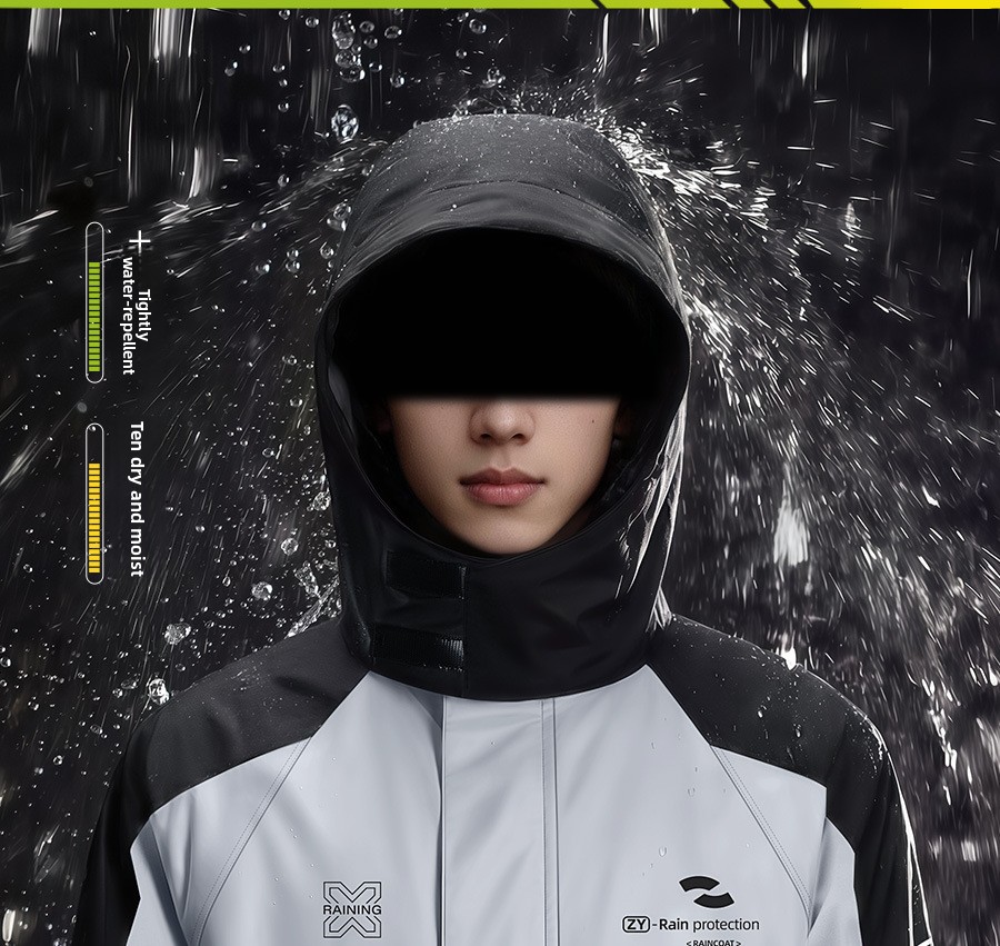 Traje de Lluvia para Motocicle - Cycling Commuter Rain Jacket reseña y precio