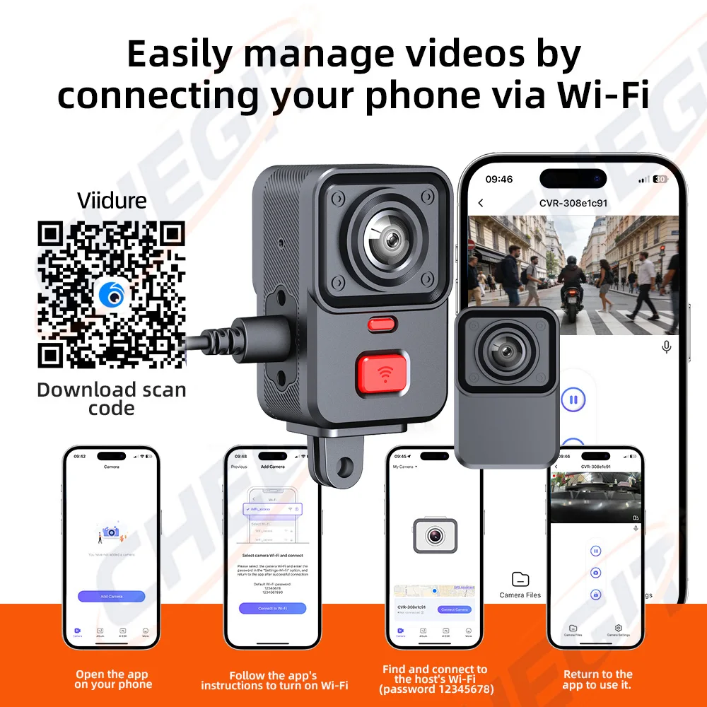 Cámara DVR para Motocicleta de - Cycling Loop reseña y precio