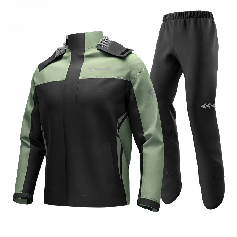 Traje Impermeable para Motocic - Cycling Commuter Rain Jacket reseña y precio