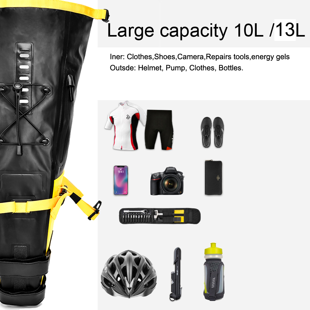 NEWBOLER-bolsa para bicicleta  - Cycling Commuter Backpack Waterproof reseña y precio